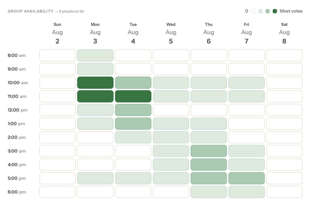 Introducing Venn Poll: The Easiest Way to Find When to Meet hero image